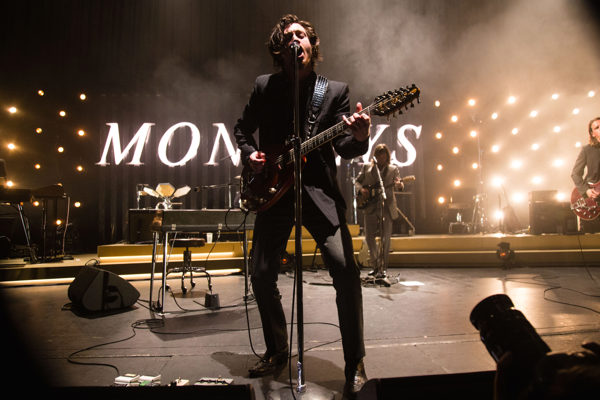 Arctic Monkeys performing