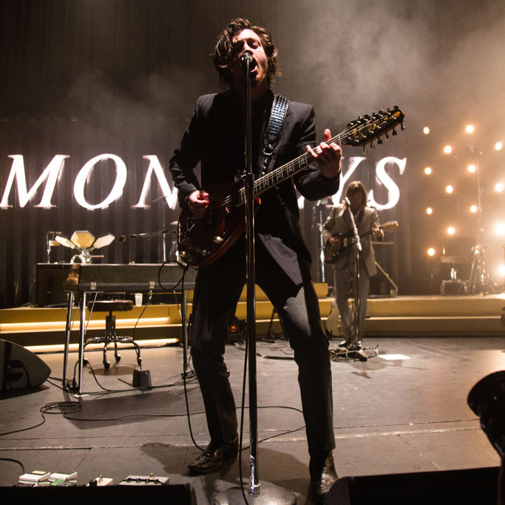 Arctic Monkeys performing