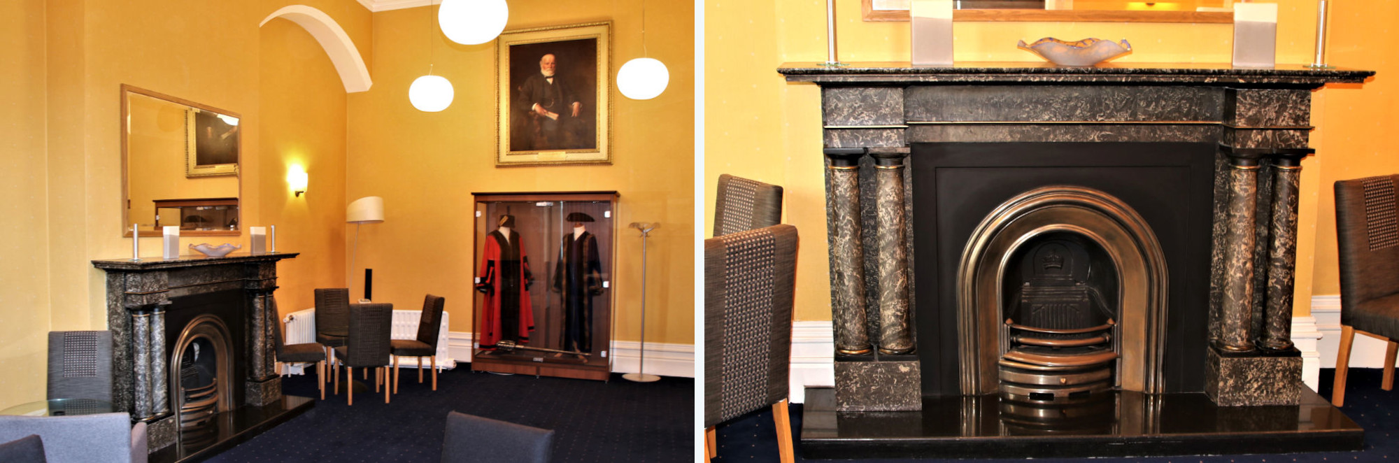 The mayor's room in Middlesbrough Town Hall